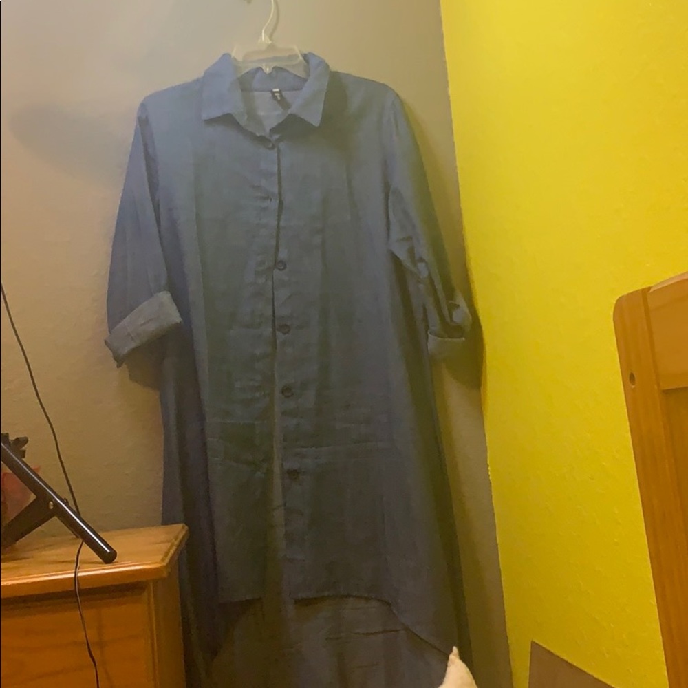 Blue jean dress
